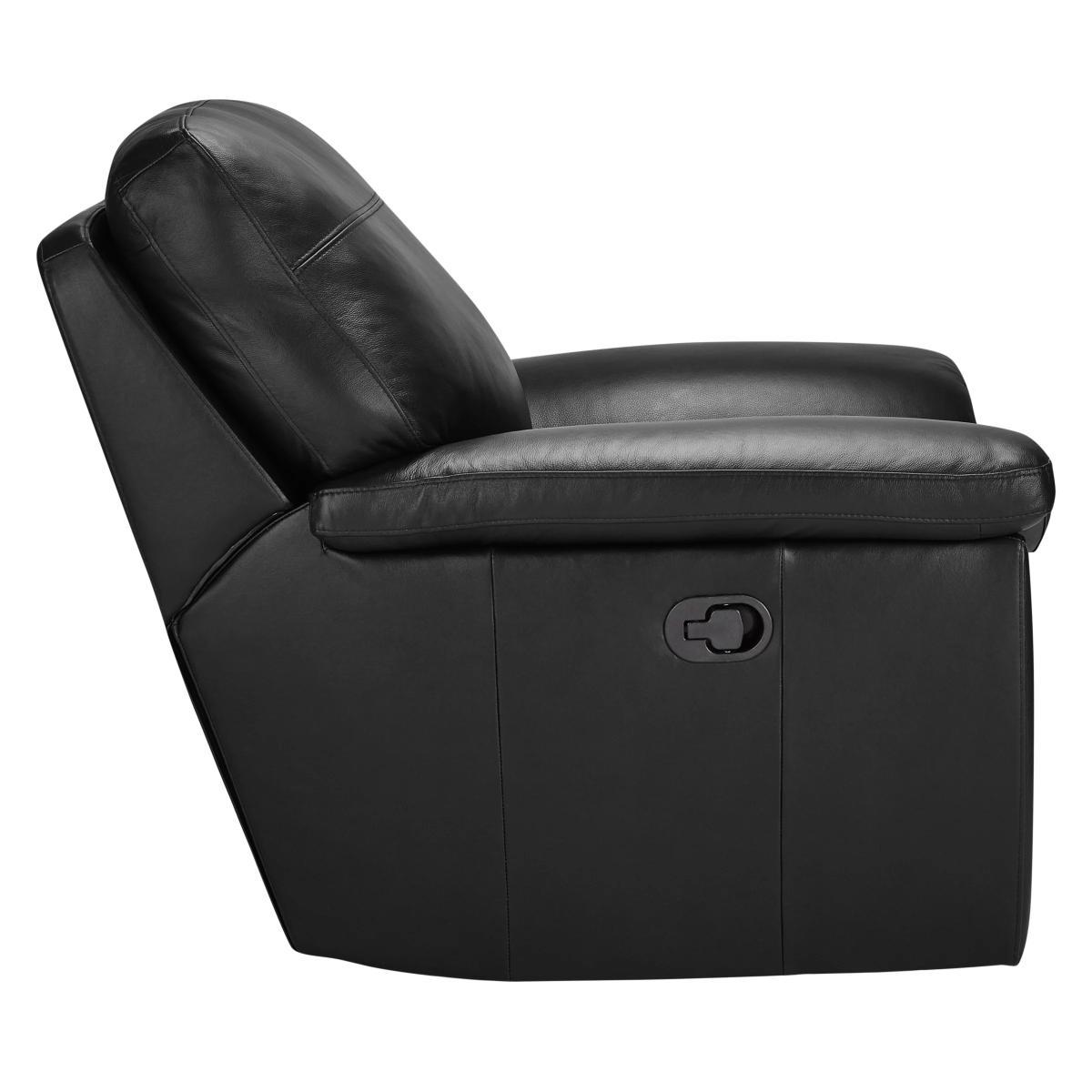 John Lewis & Partners Camden Manual Recliner Leather Armchair – image 4