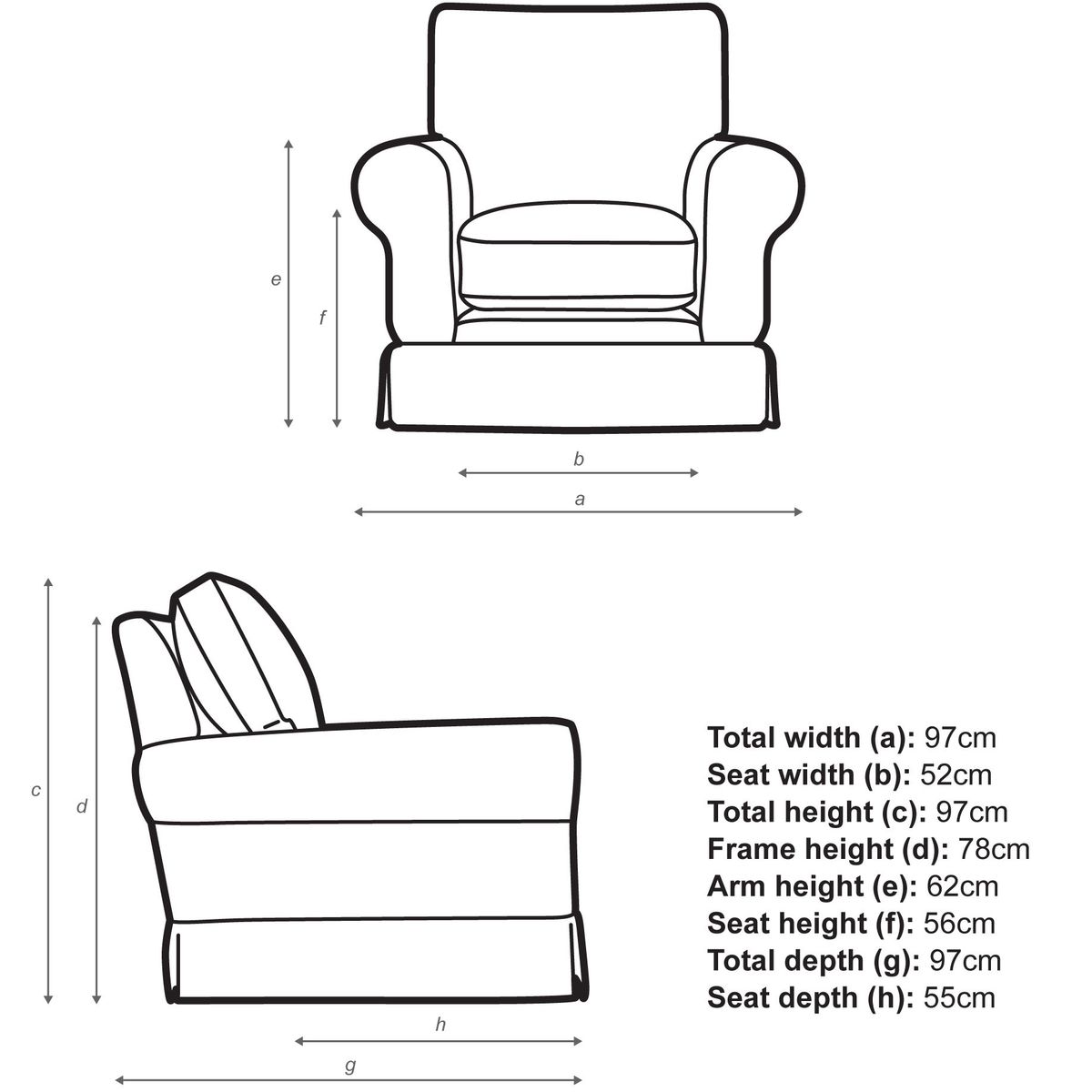 John Lewis & Partners Padstow Armchair – image 3