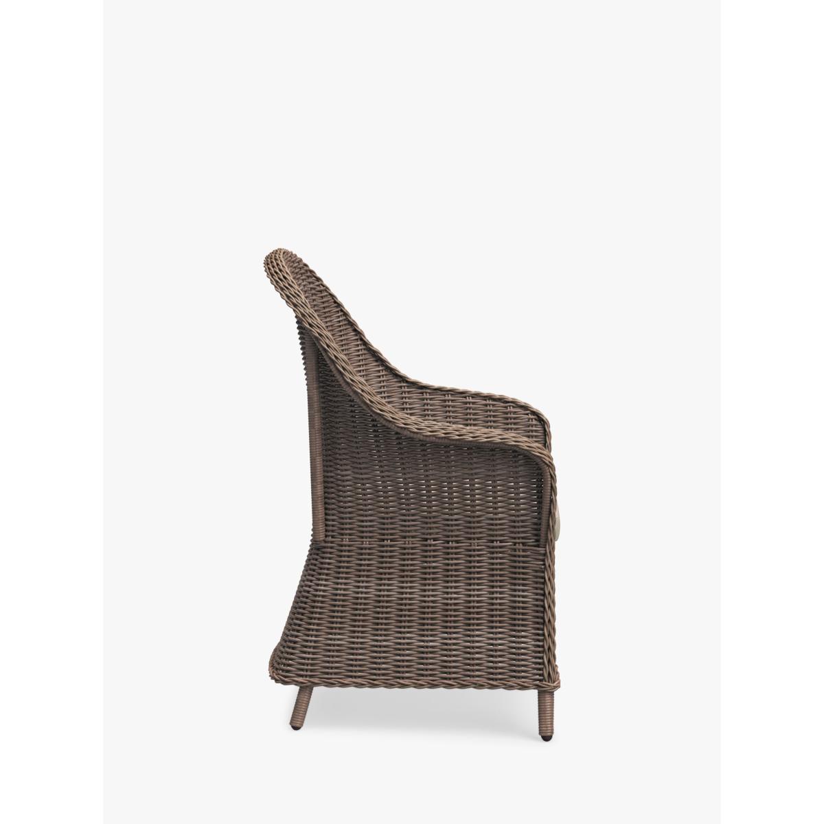 John Lewis Rye Garden Dining Armchairs, Set of 2, Natural – image 2