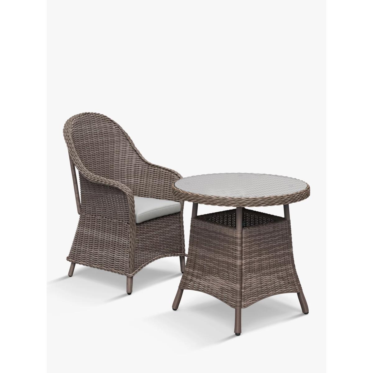 John Lewis Rye Garden Dining Armchairs, Set of 2, Natural – image 5