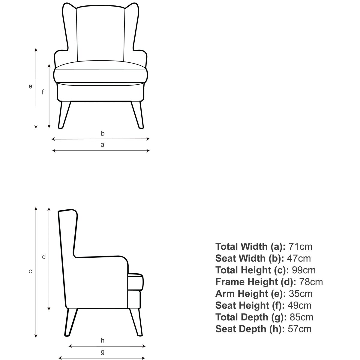 John Lewis & Partners Bergen Armchair – image 3
