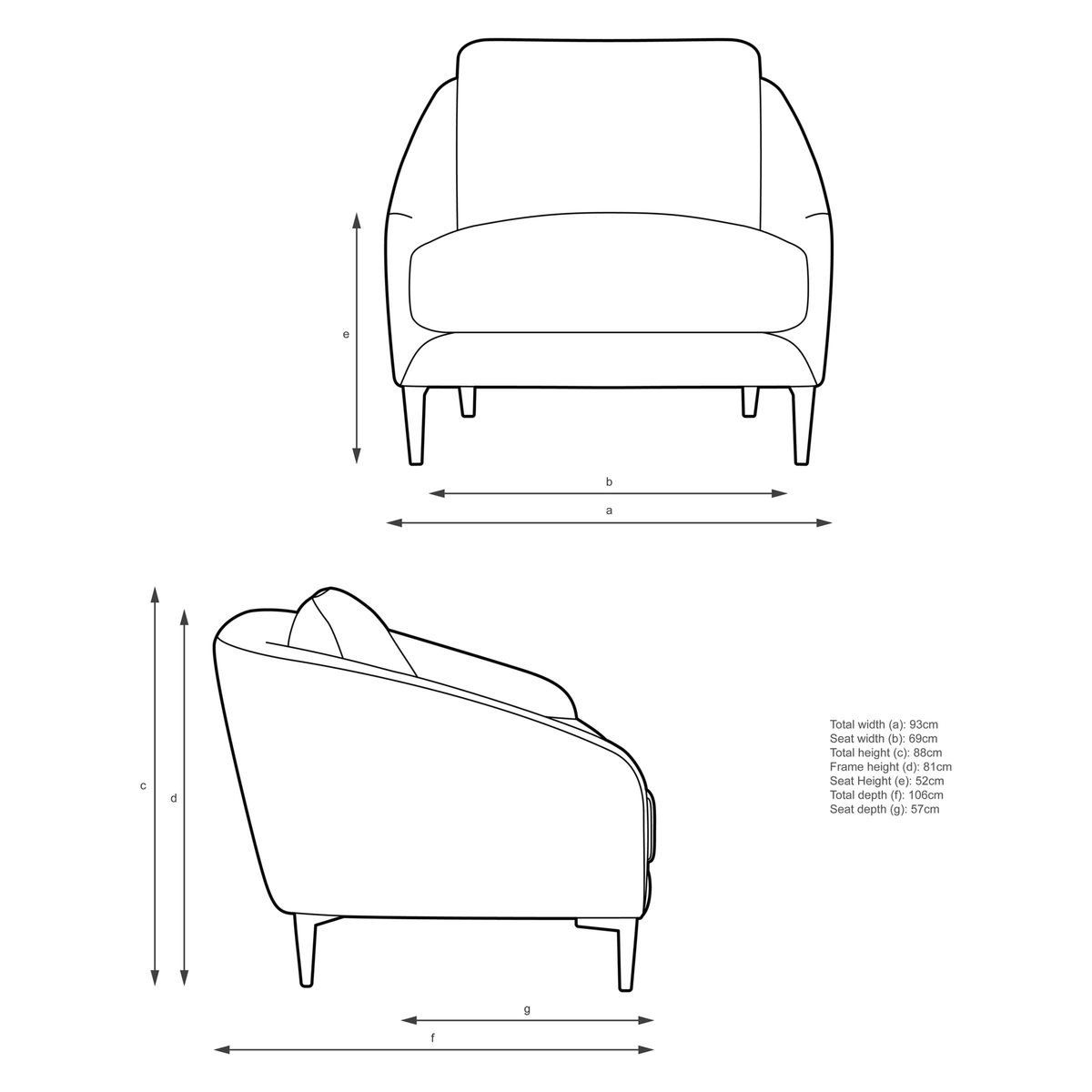 John Lewis & Partners Cape Armchair – image 4