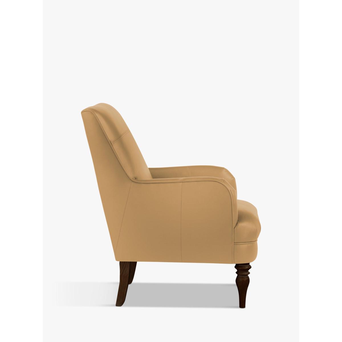 John Lewis & Partners Sterling Leather Armchair, Dark Leg – image 3