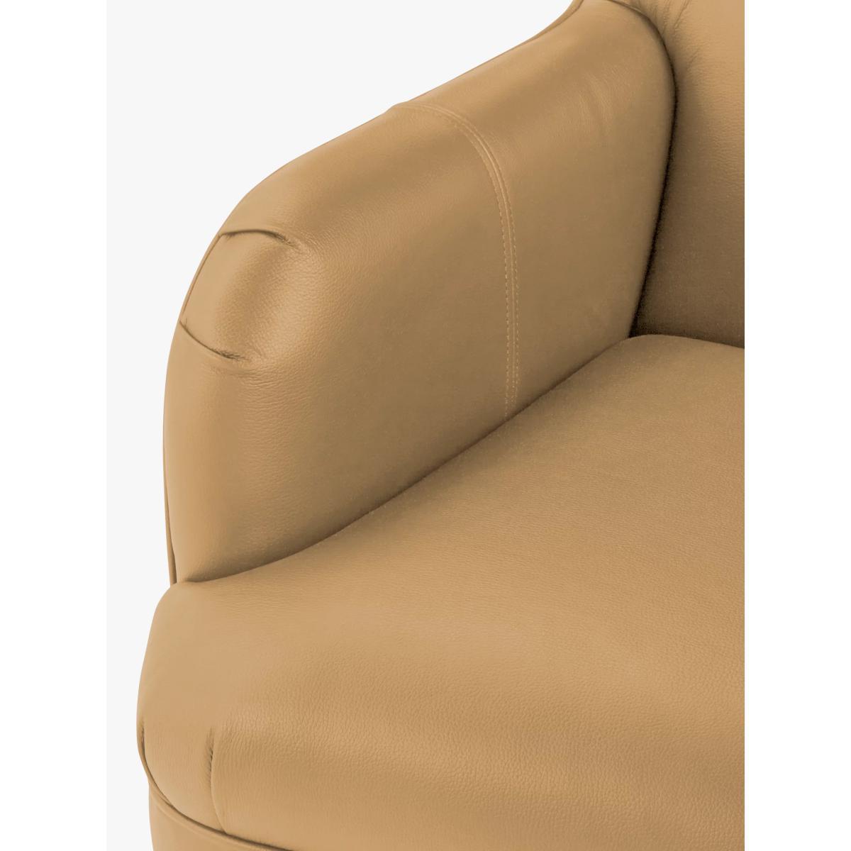 John Lewis & Partners Sterling Leather Armchair, Dark Leg – image 6