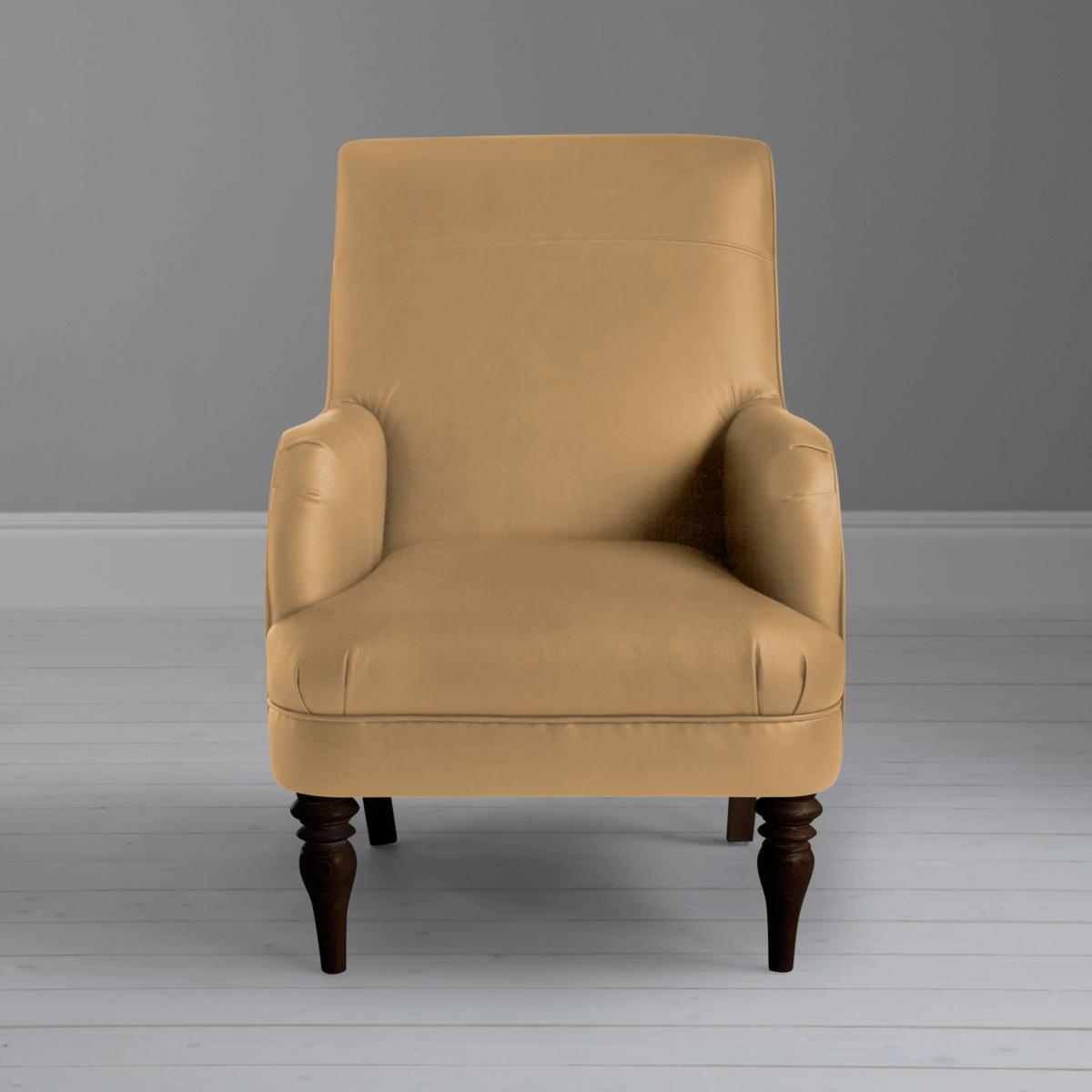 John Lewis & Partners Sterling Leather Armchair, Dark Leg – image 7