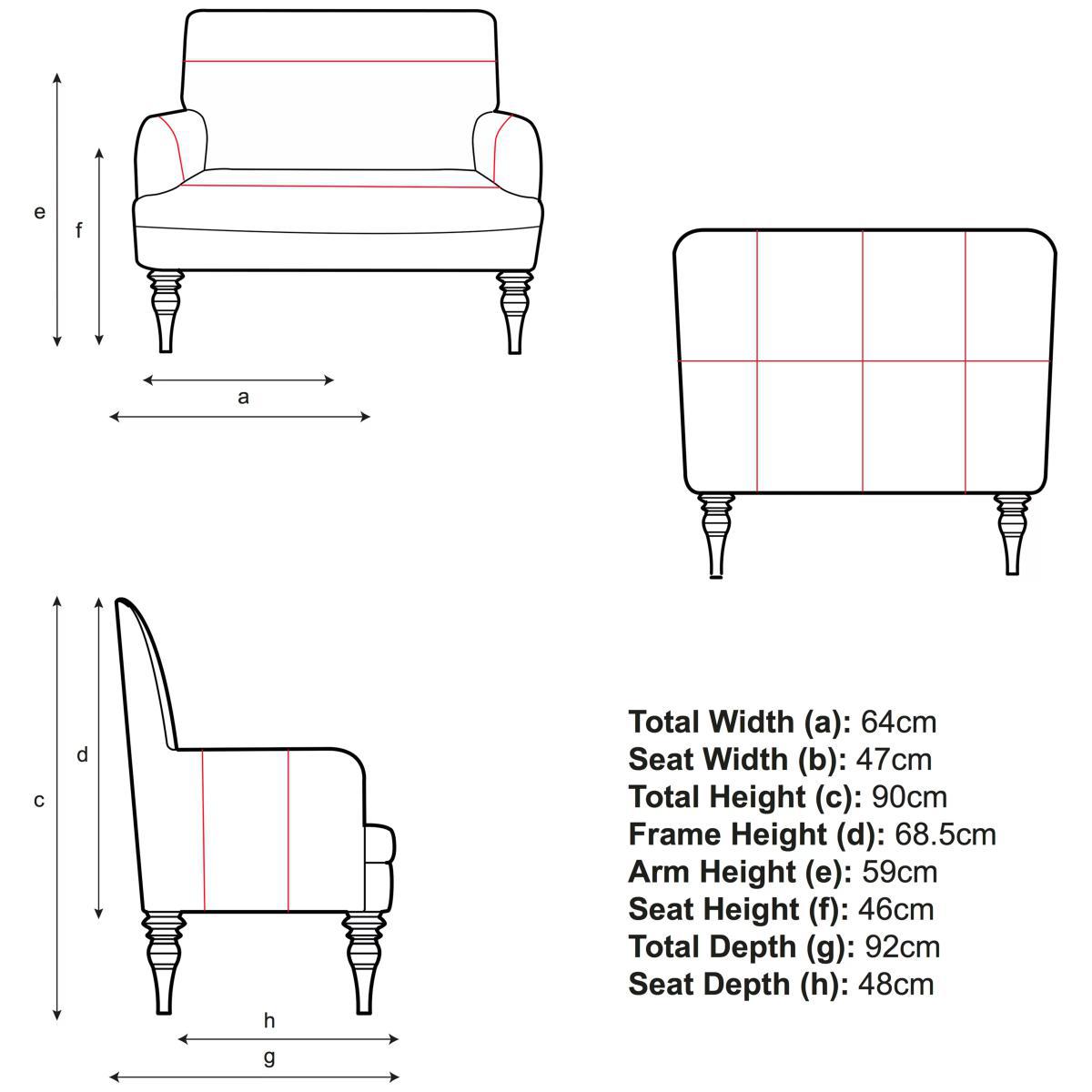 John Lewis & Partners Sterling Leather Armchair, Dark Leg – image 8