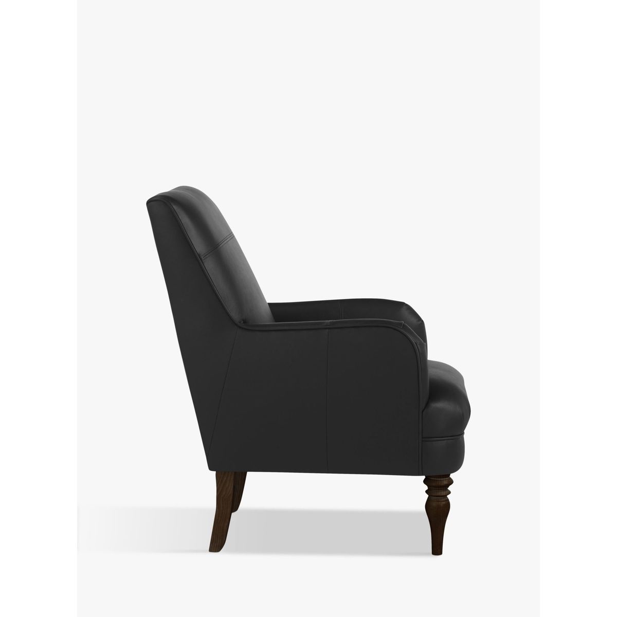 John Lewis & Partners Sterling Leather Armchair, Dark Leg – image 4