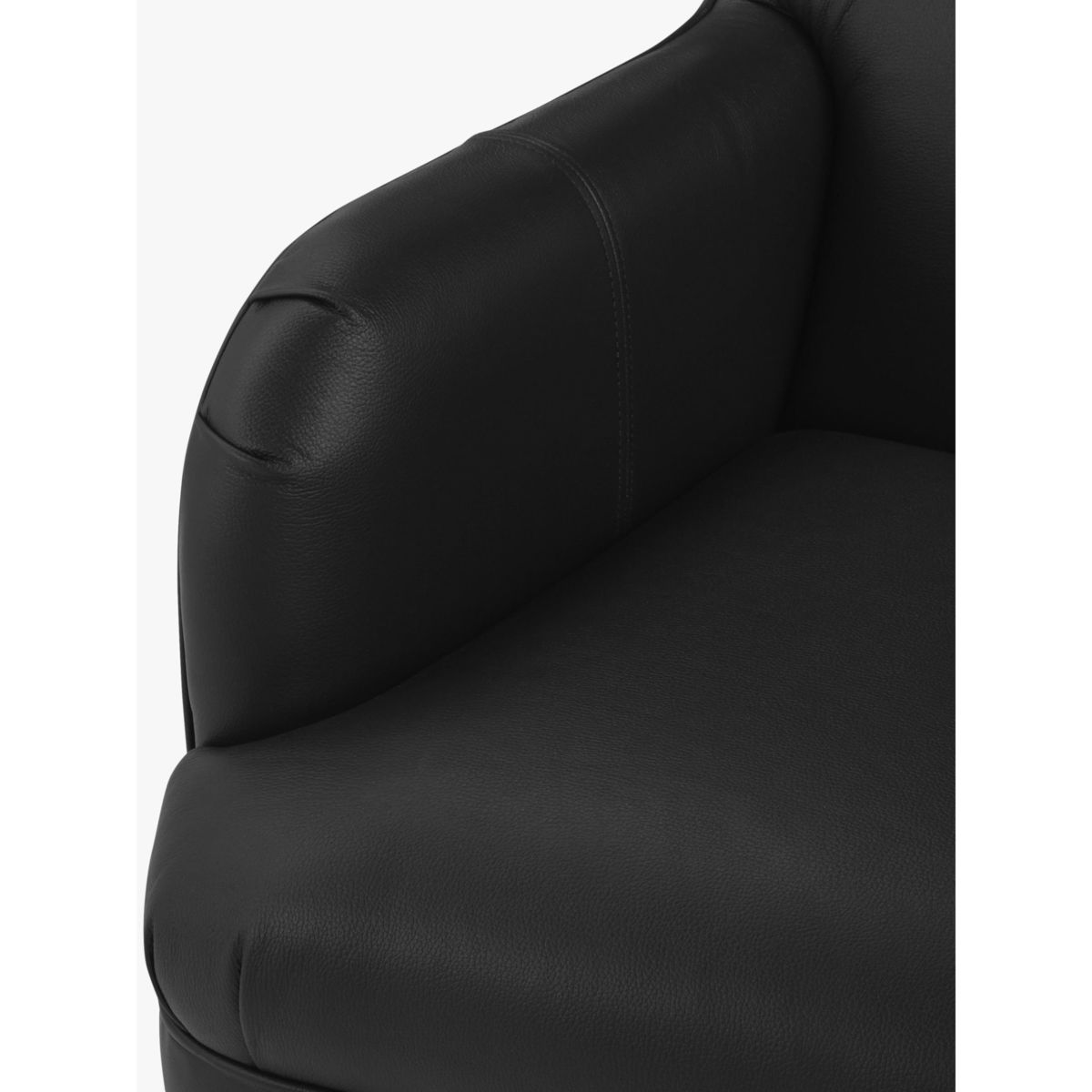 John Lewis & Partners Sterling Leather Armchair, Dark Leg – image 7