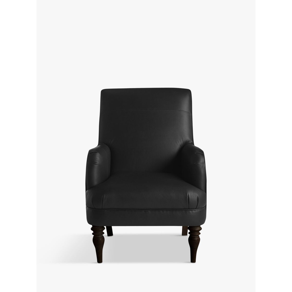 John Lewis & Partners Sterling Leather Armchair, Dark Leg – image 8