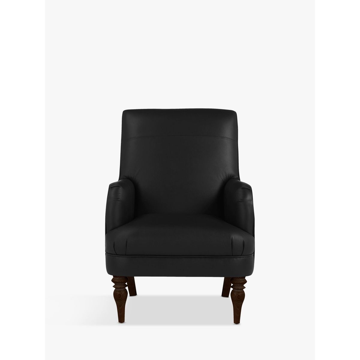 John Lewis & Partners Sterling Leather Armchair, Dark Leg – image 2