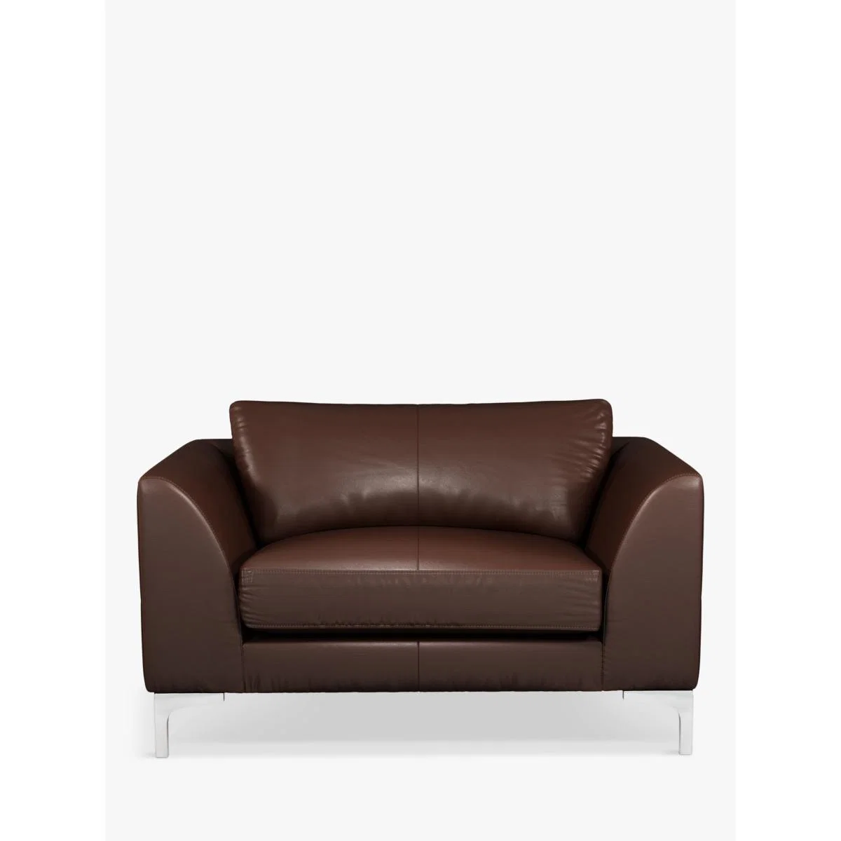 John Lewis & Partners Belgrave Leather Snuggler, Metal Leg – image 4