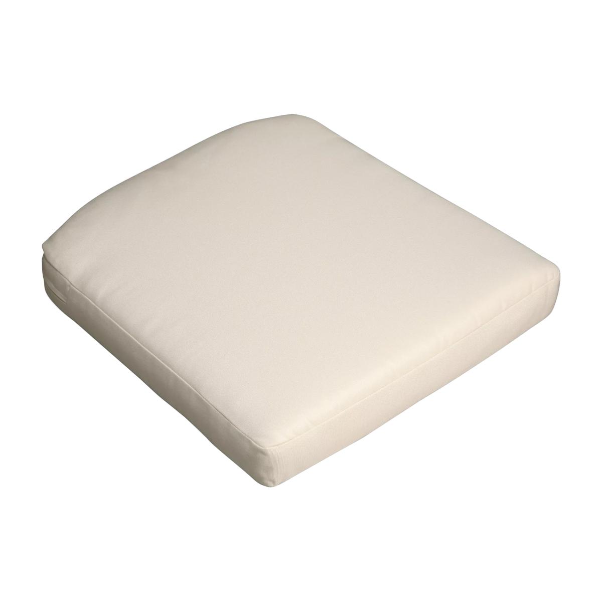 Barlow Tyrie Savannah Armchair Seat Cushion, White Sand