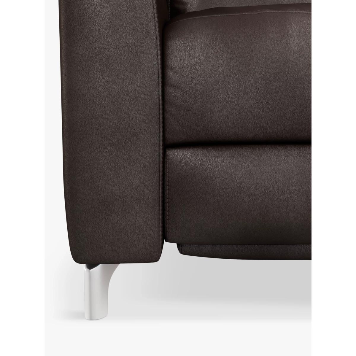 John Lewis & Partners Elevate Leather Armchair, Metal Leg – image 5