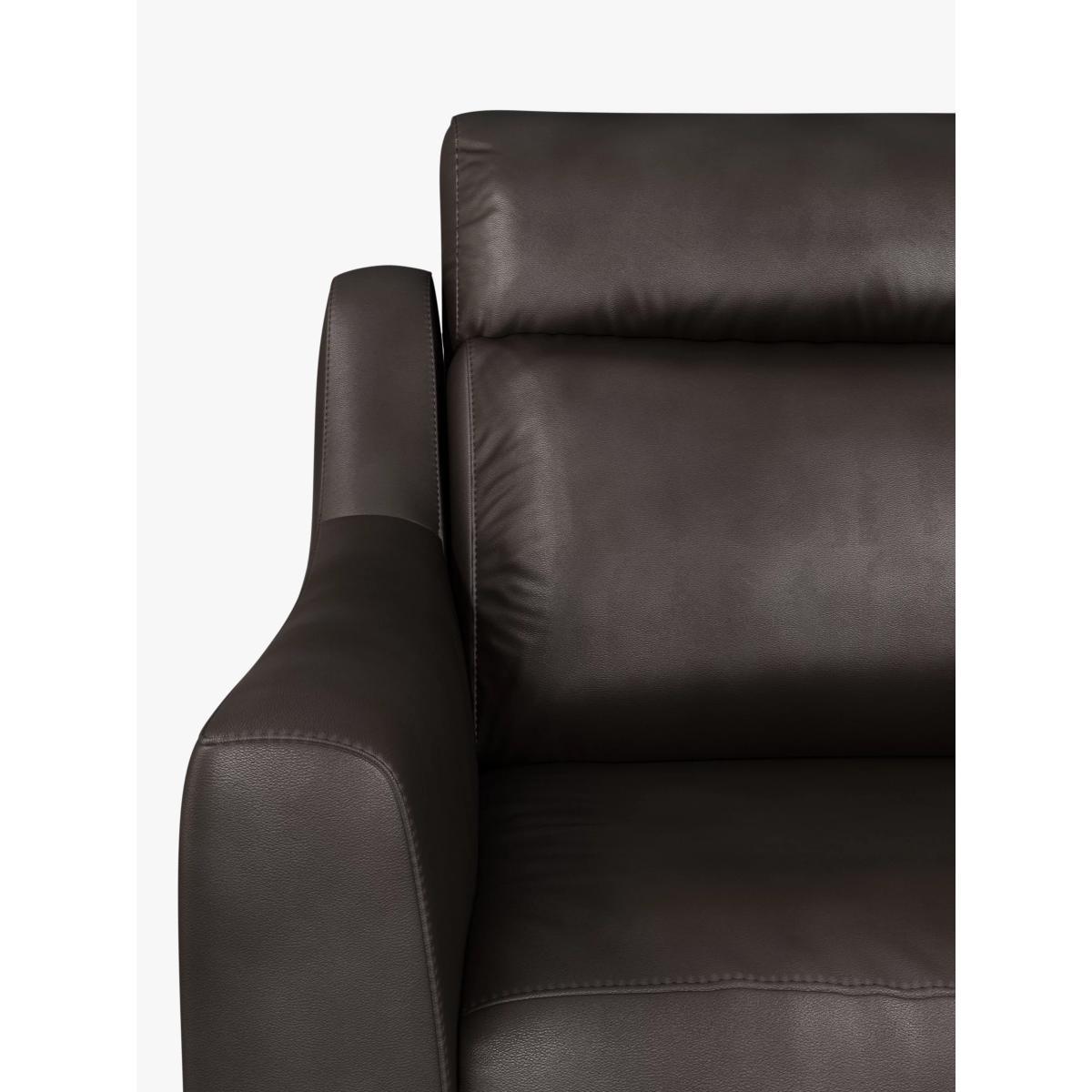 John Lewis & Partners Elevate Leather Armchair, Metal Leg – image 6