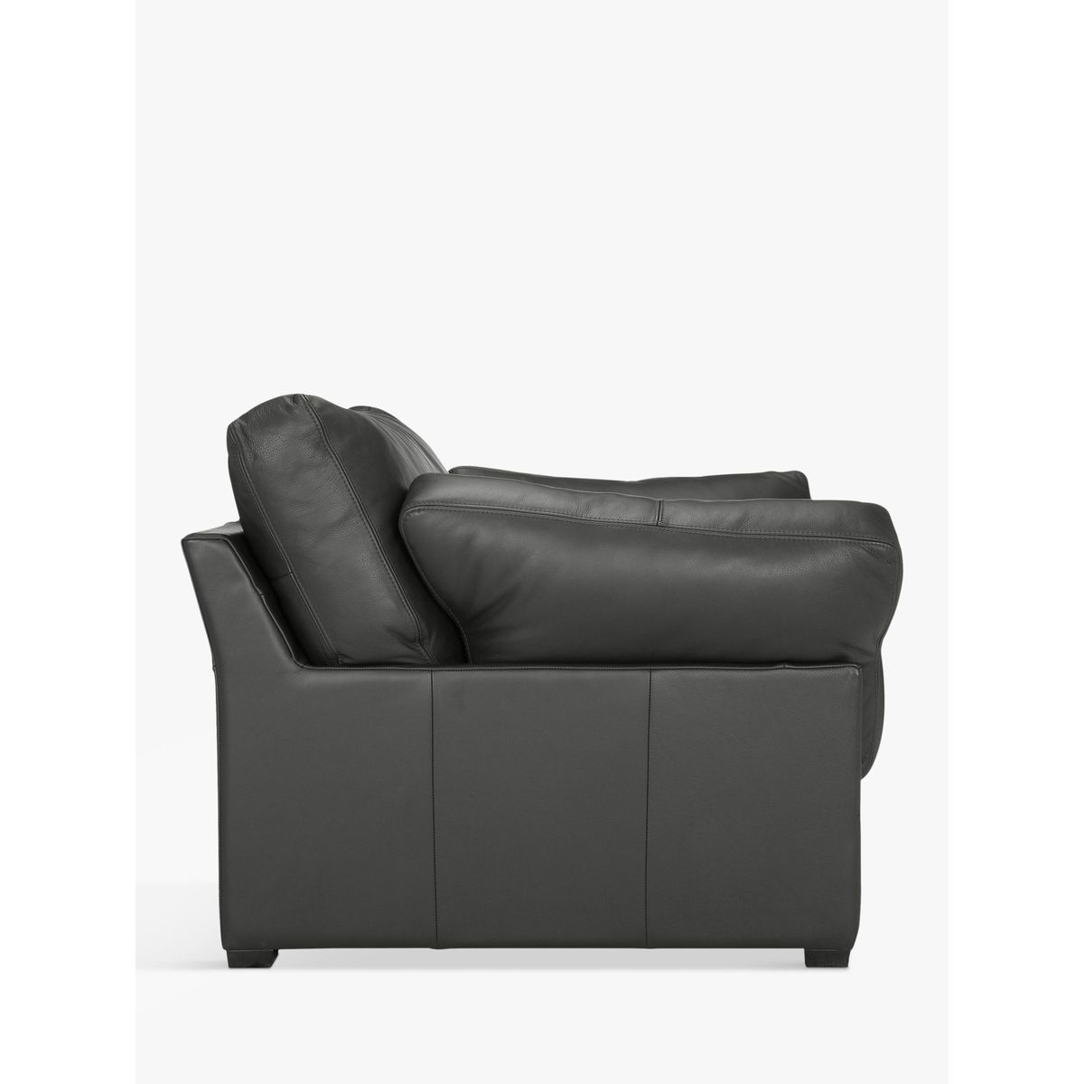 John Lewis & Partners Java Leather Armchair, Dark Leg – image 4