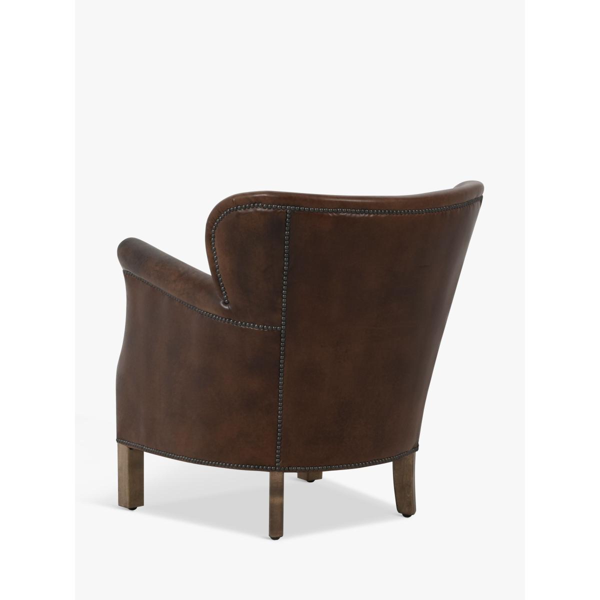 Halo Cosy Leather Armchair, London Leather Cognac – image 3