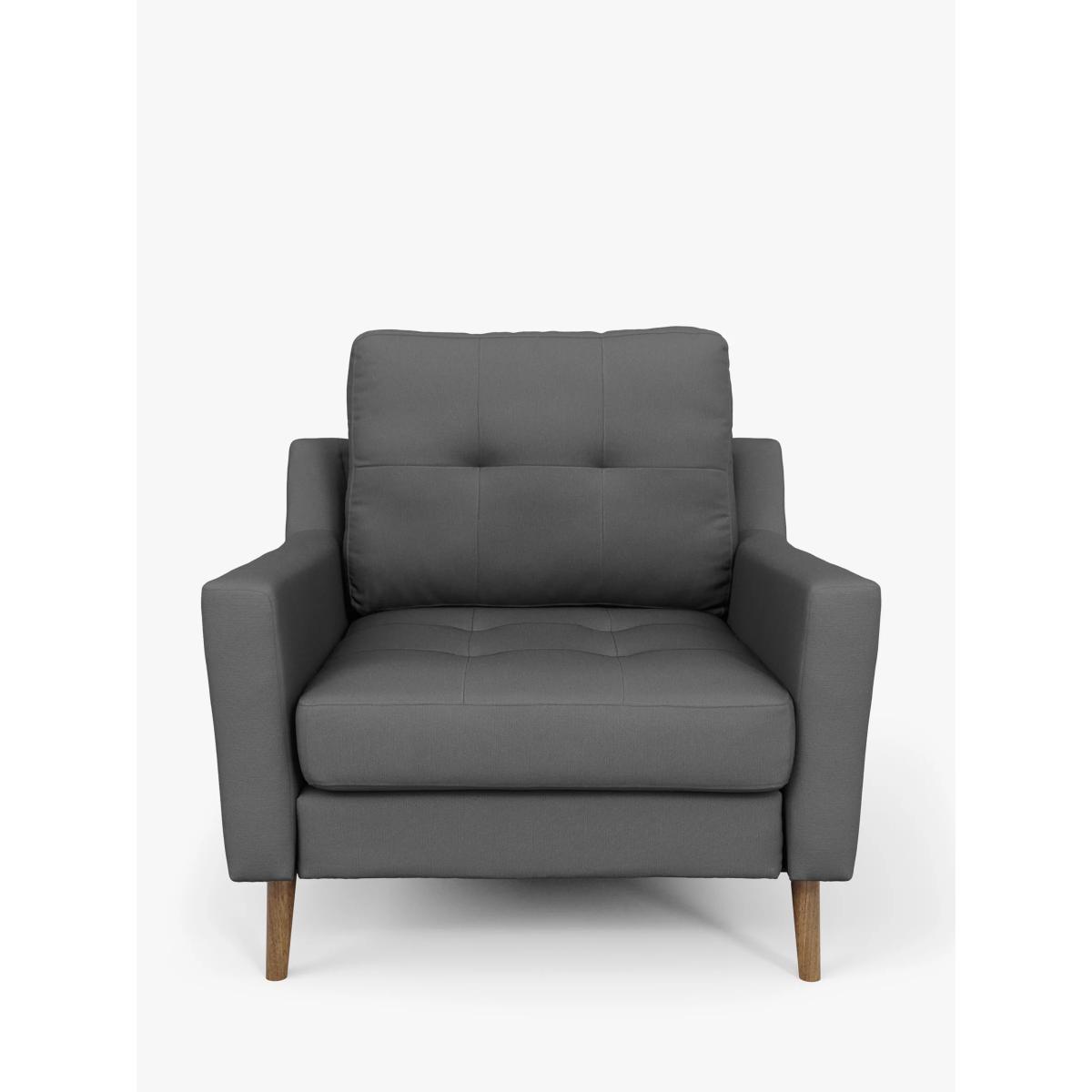 Sofi 'Sofa in a Box' Armchair, Dark Leg, Charcoal Grey – image 2