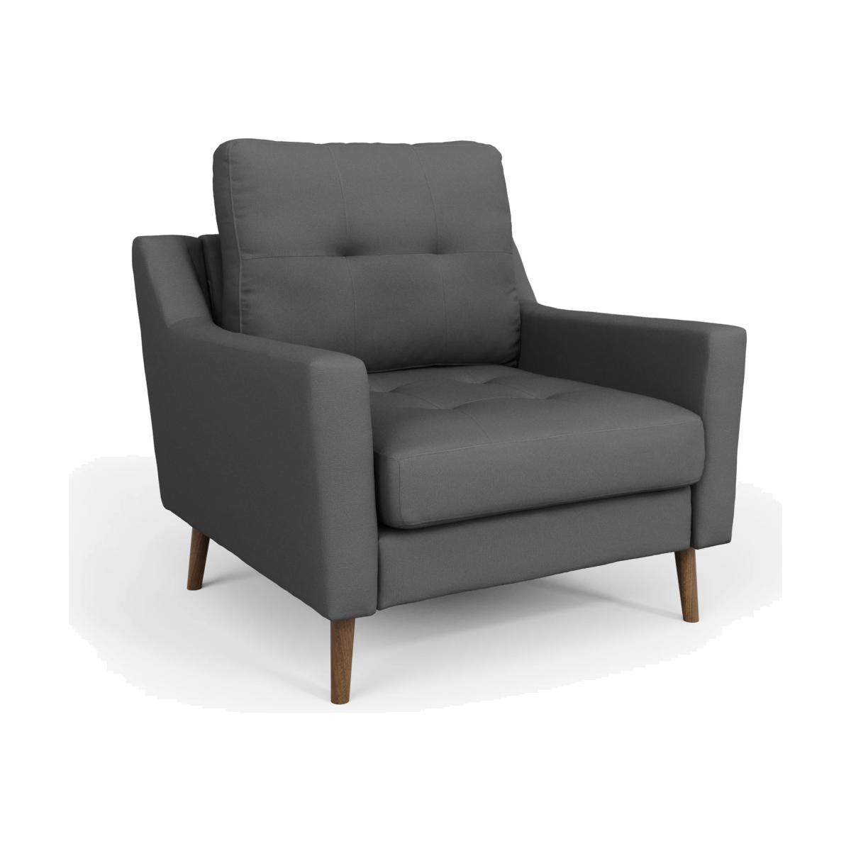 Sofi 'Sofa in a Box' Armchair, Dark Leg, Charcoal Grey – image 1