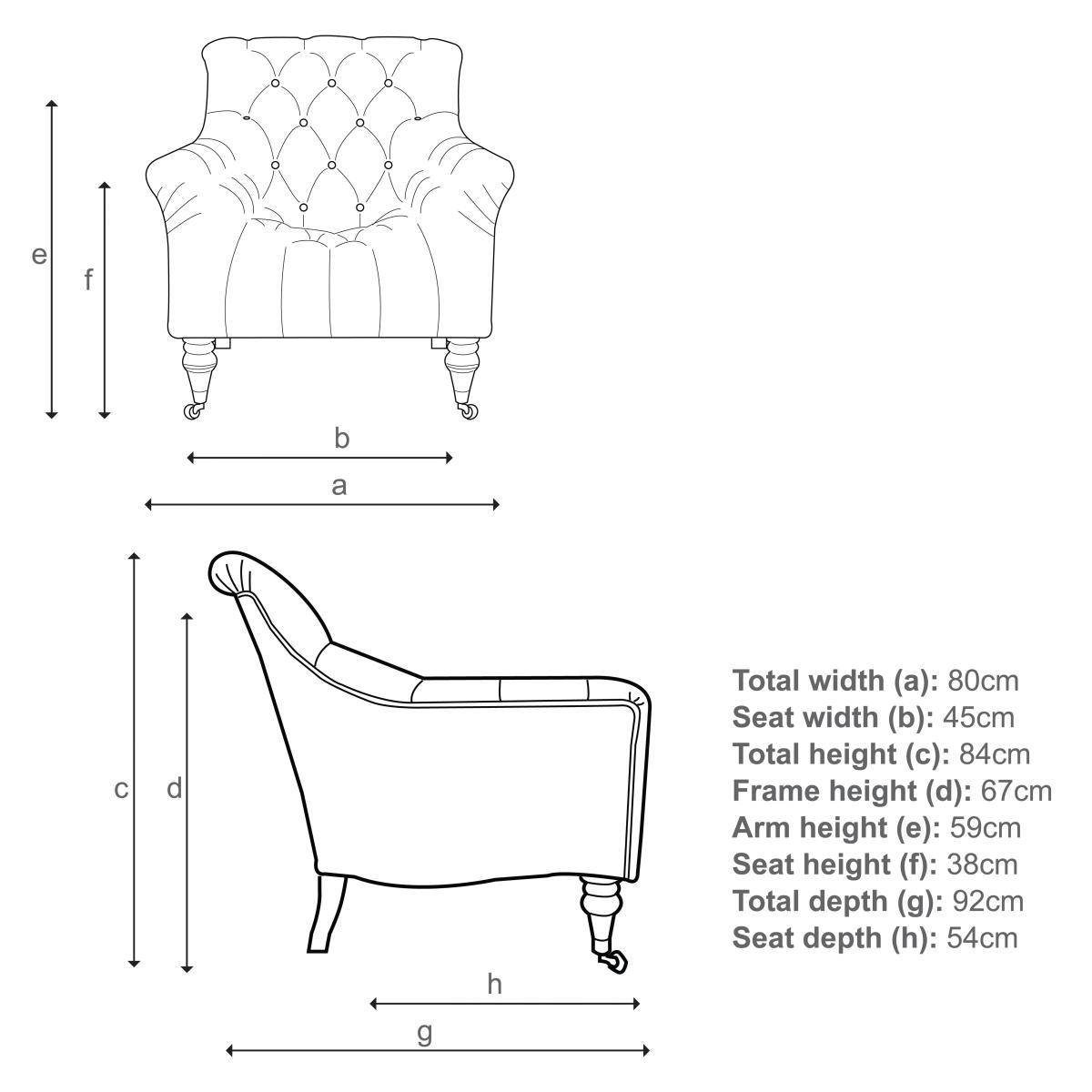 Tetrad Skittle Armchair – image 2