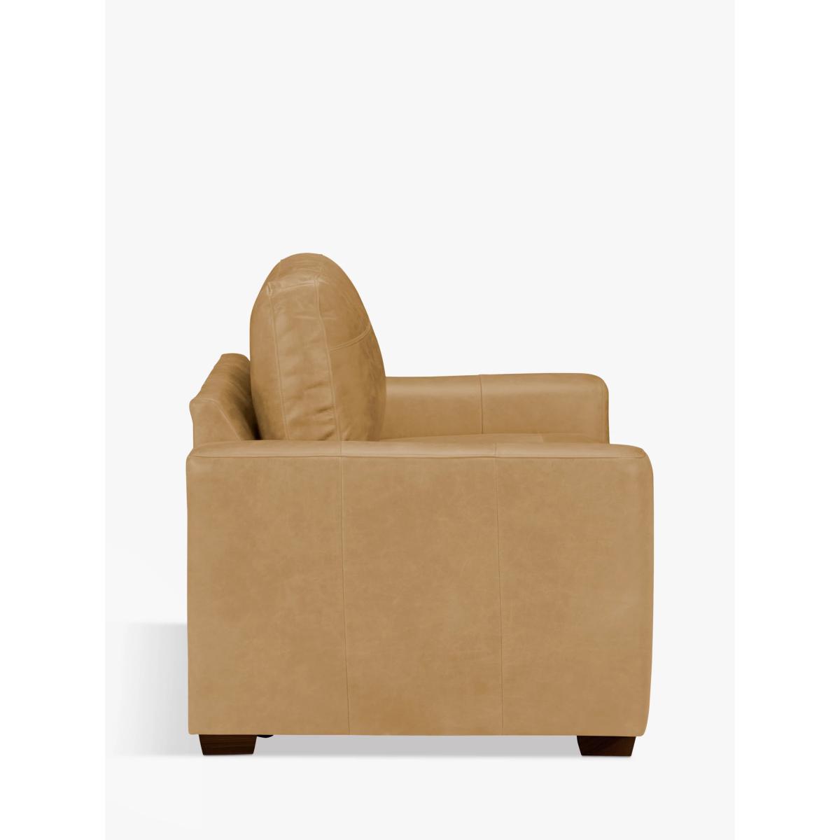 John Lewis & Partners Oliver Leather Armchair, Dark Leg – image 4