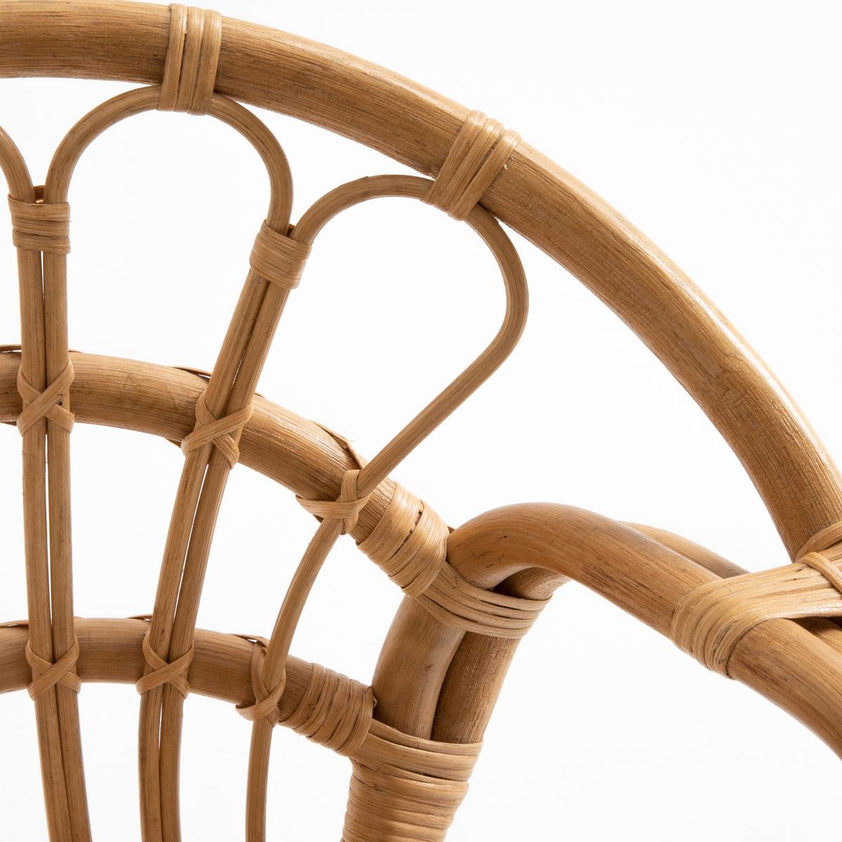 MALU Vintage-Style Child's Rattan Armchair – image 3