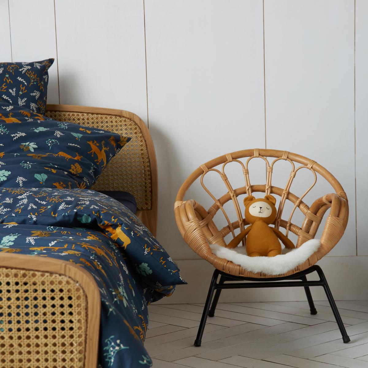 MALU Vintage-Style Child's Rattan Armchair – image 5