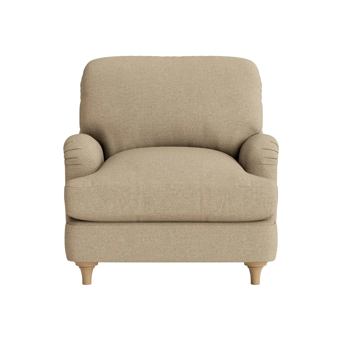 Jonesy Armchair (Wooden Spoon Clever Slubby Linen) – image 1