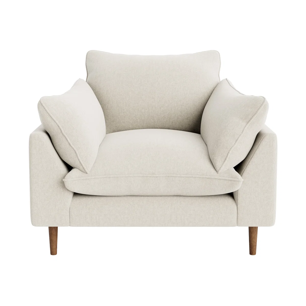 Slow Riser Armchair (Egg Box Clever Linen) – image 1