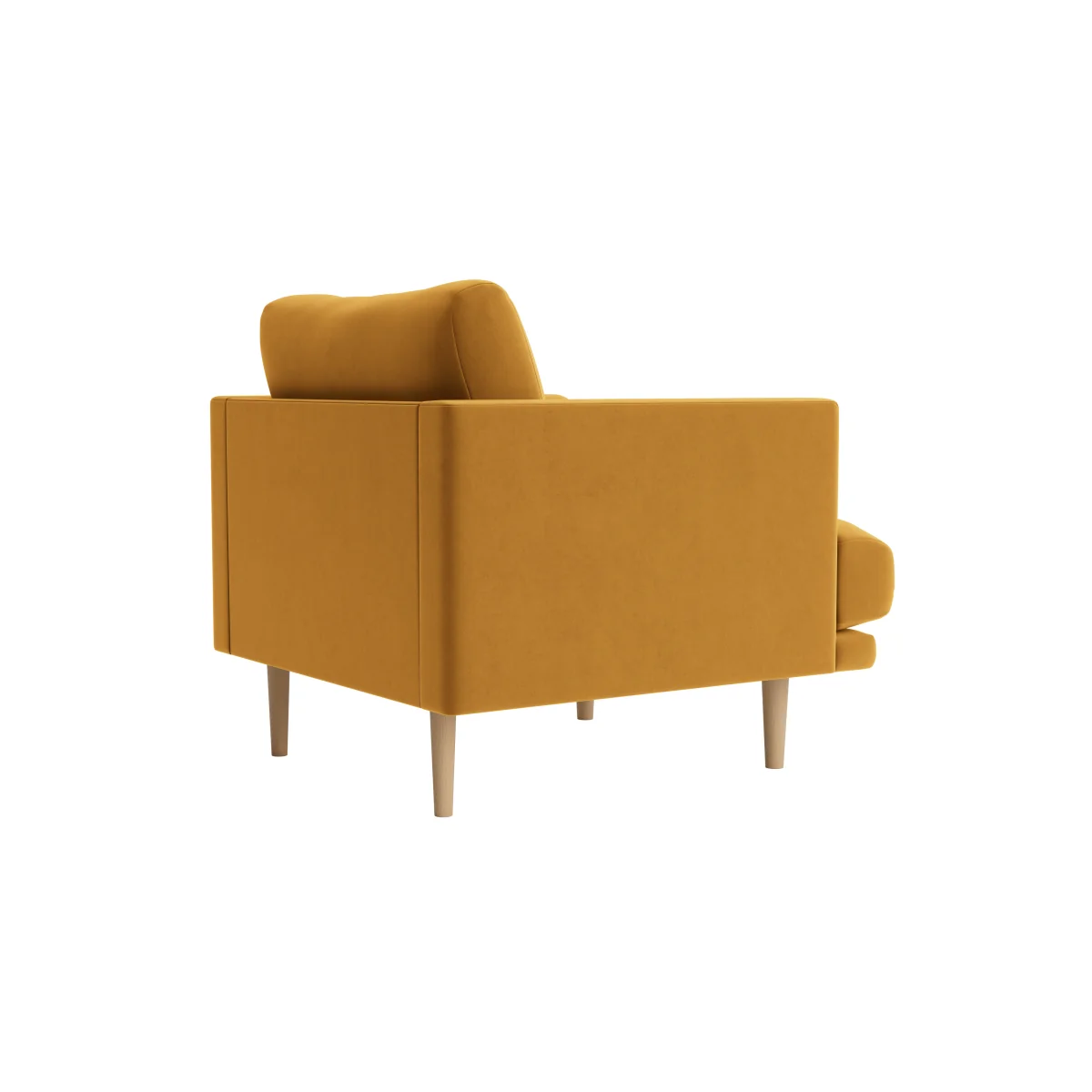 Jeffers Armchair (Butterscotch Clever Velvet) – image 3