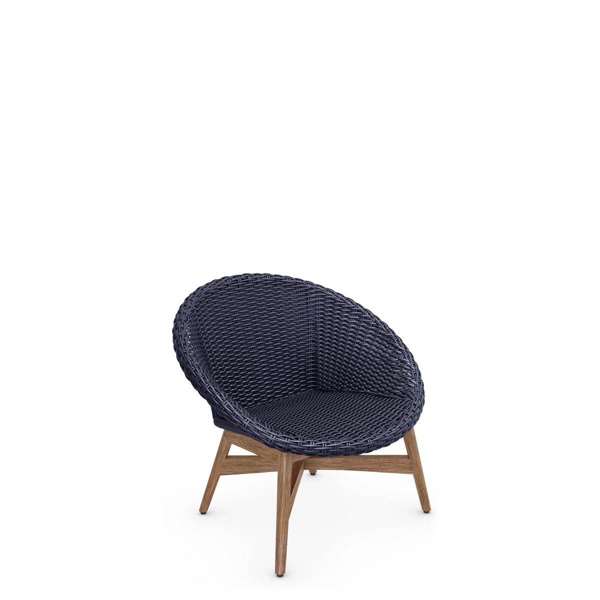 M&S Capri Garden Armchair - Navy, Navy – image 3