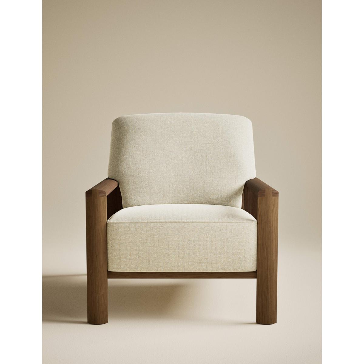 M&S Collection Dempsey Accent Chair - Soft White, Soft White – image 2