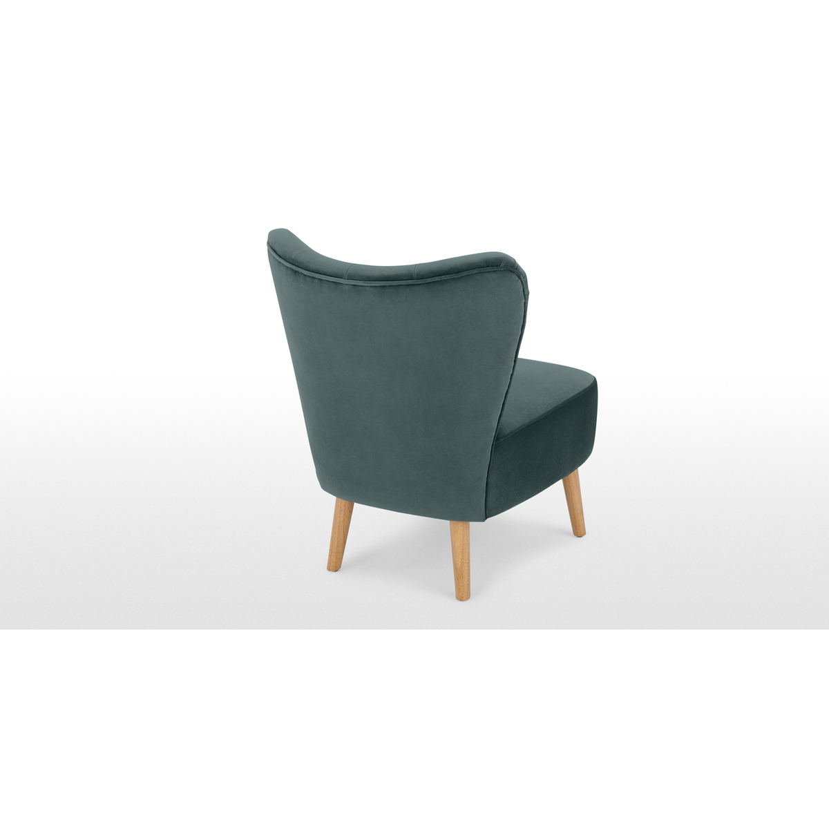 Charley Accent Armchair, Marine Green Velvet – image 5