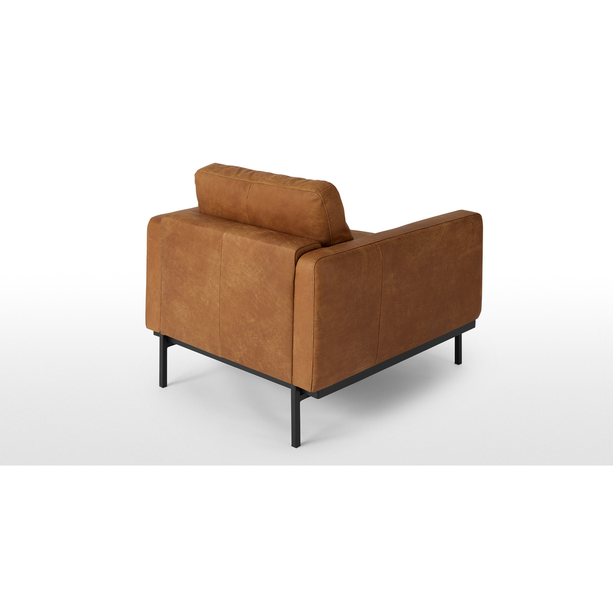 Jarrod Armchair, Outback Tan Leather – image 5