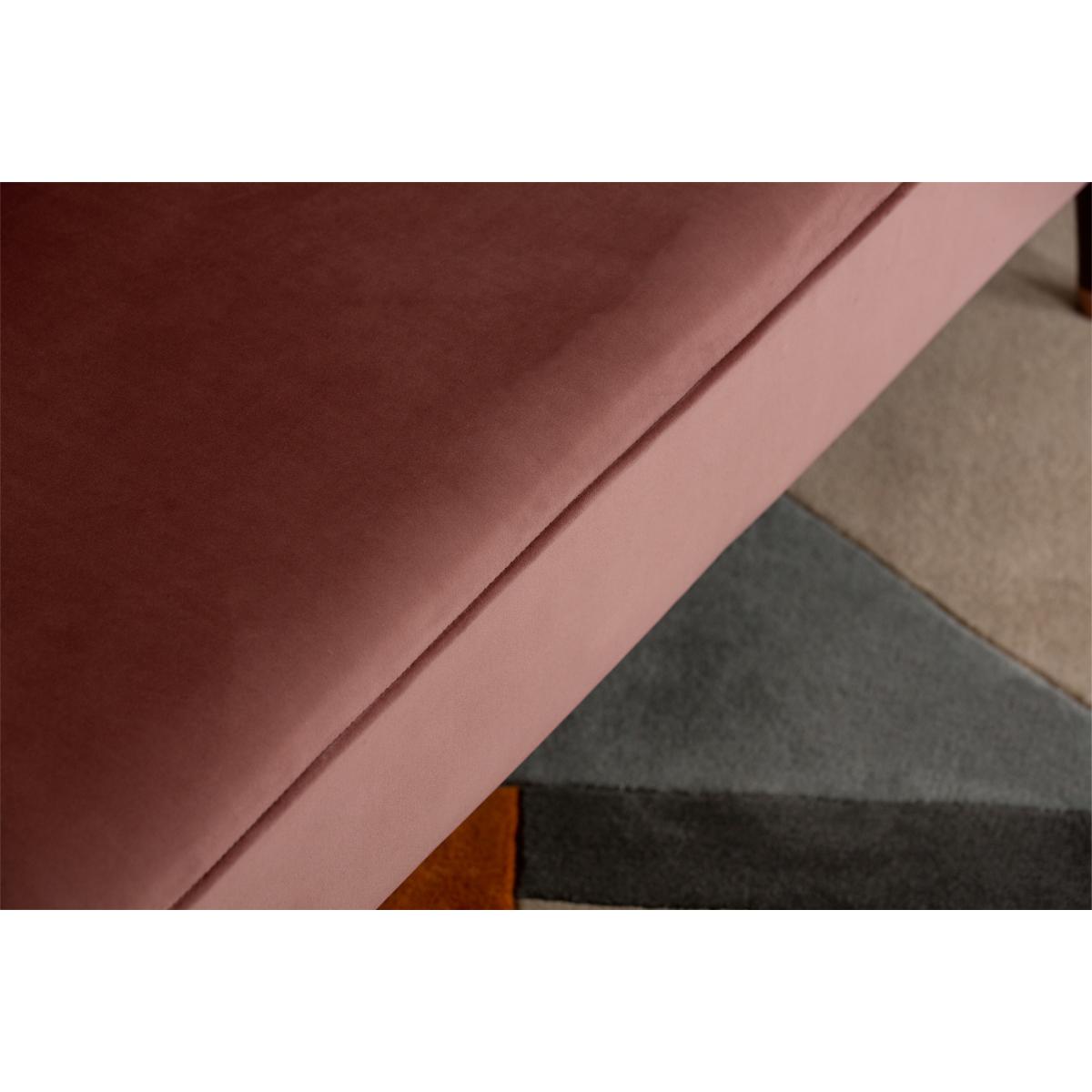 Margot Accent Armchair, Old Rose Recycled Velvet – image 7