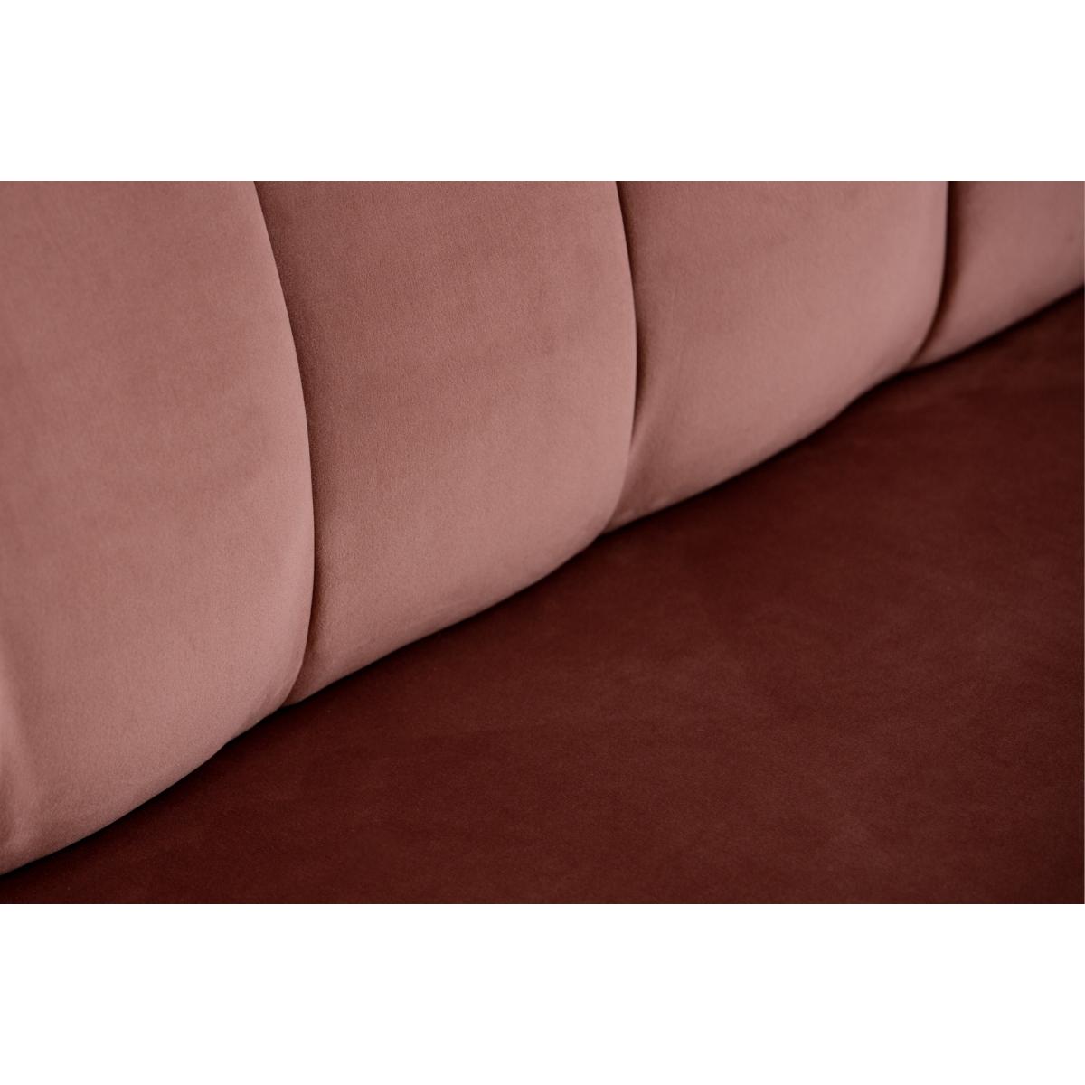 Margot Accent Armchair, Old Rose Recycled Velvet – image 8