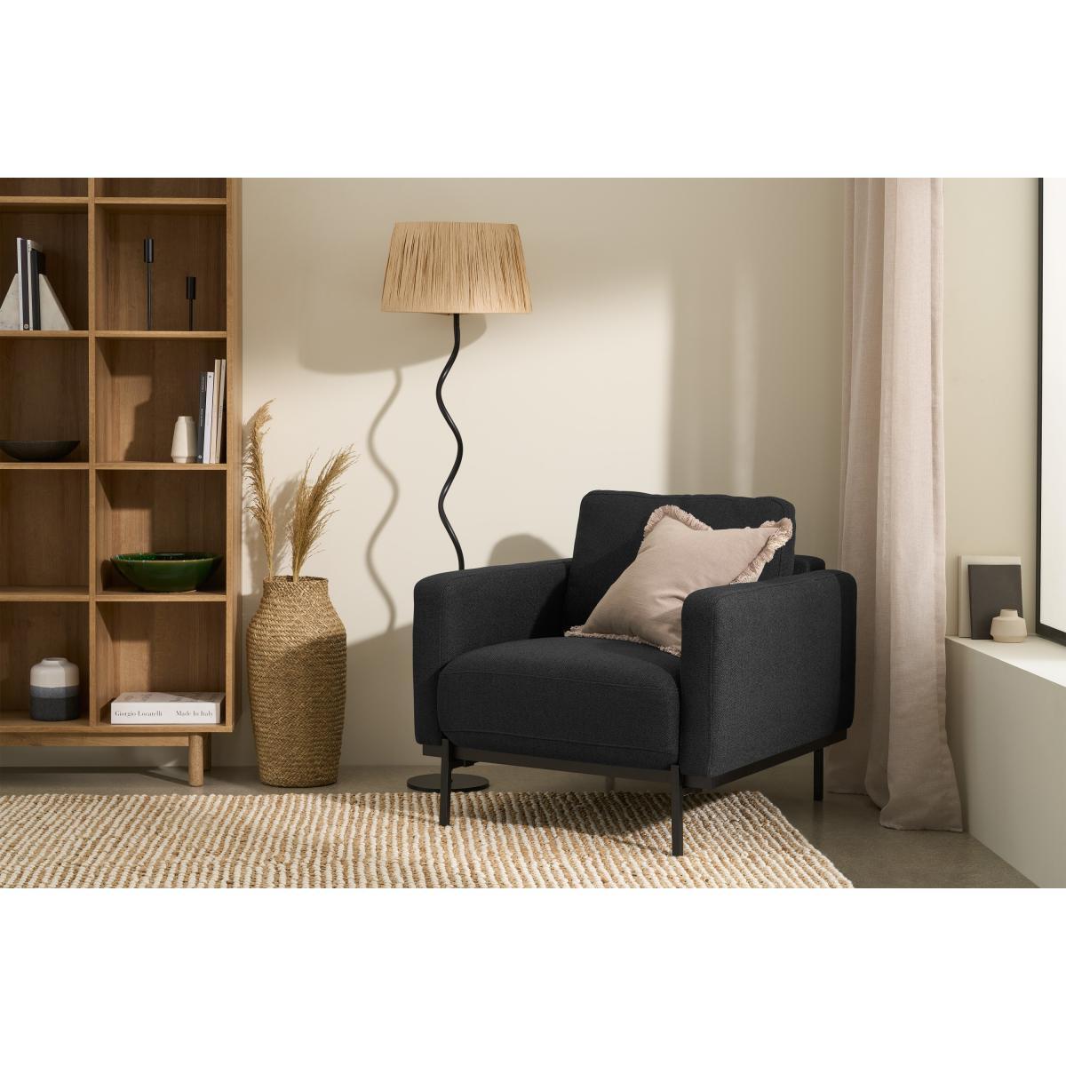 Jarrod Armchair, Midnight Black Weave – image 4