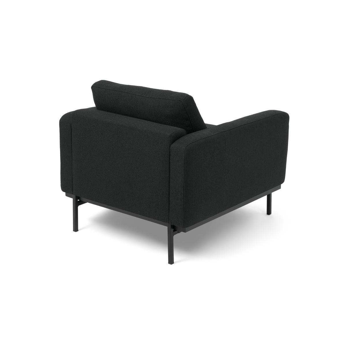 Jarrod Armchair, Midnight Black Weave – image 7