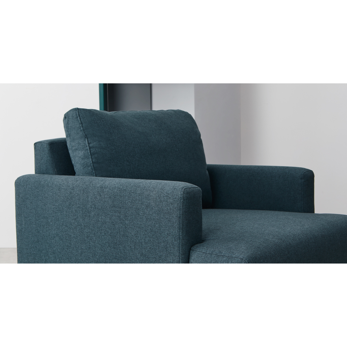 MADE Essentials Oskar Armchair, Aegean Blue – image 6