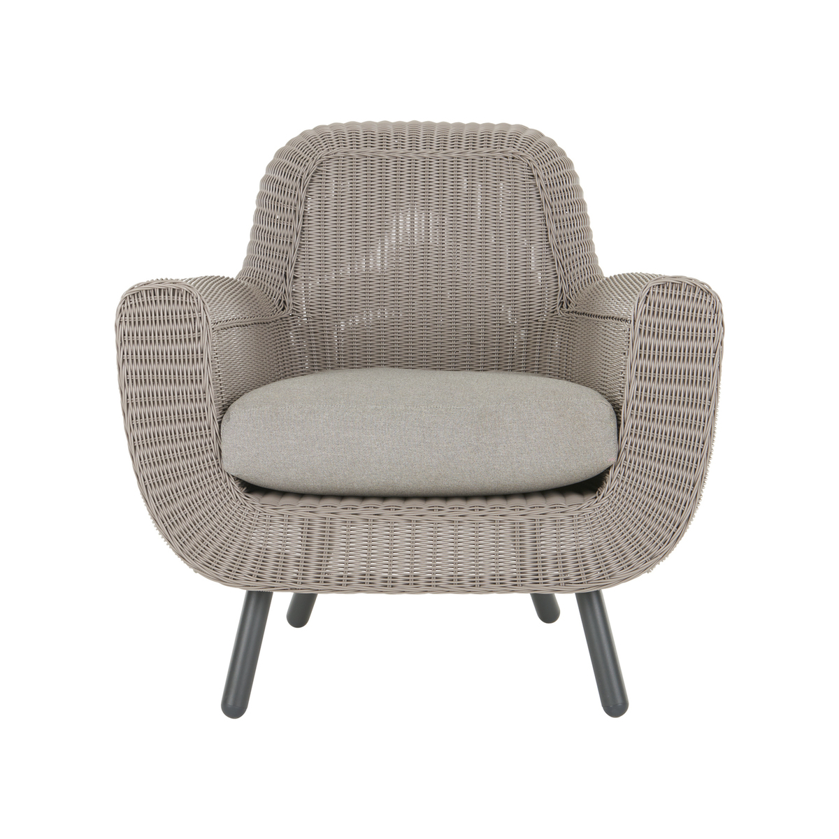 Jonah Garden Armchair, Light Grey – image 2