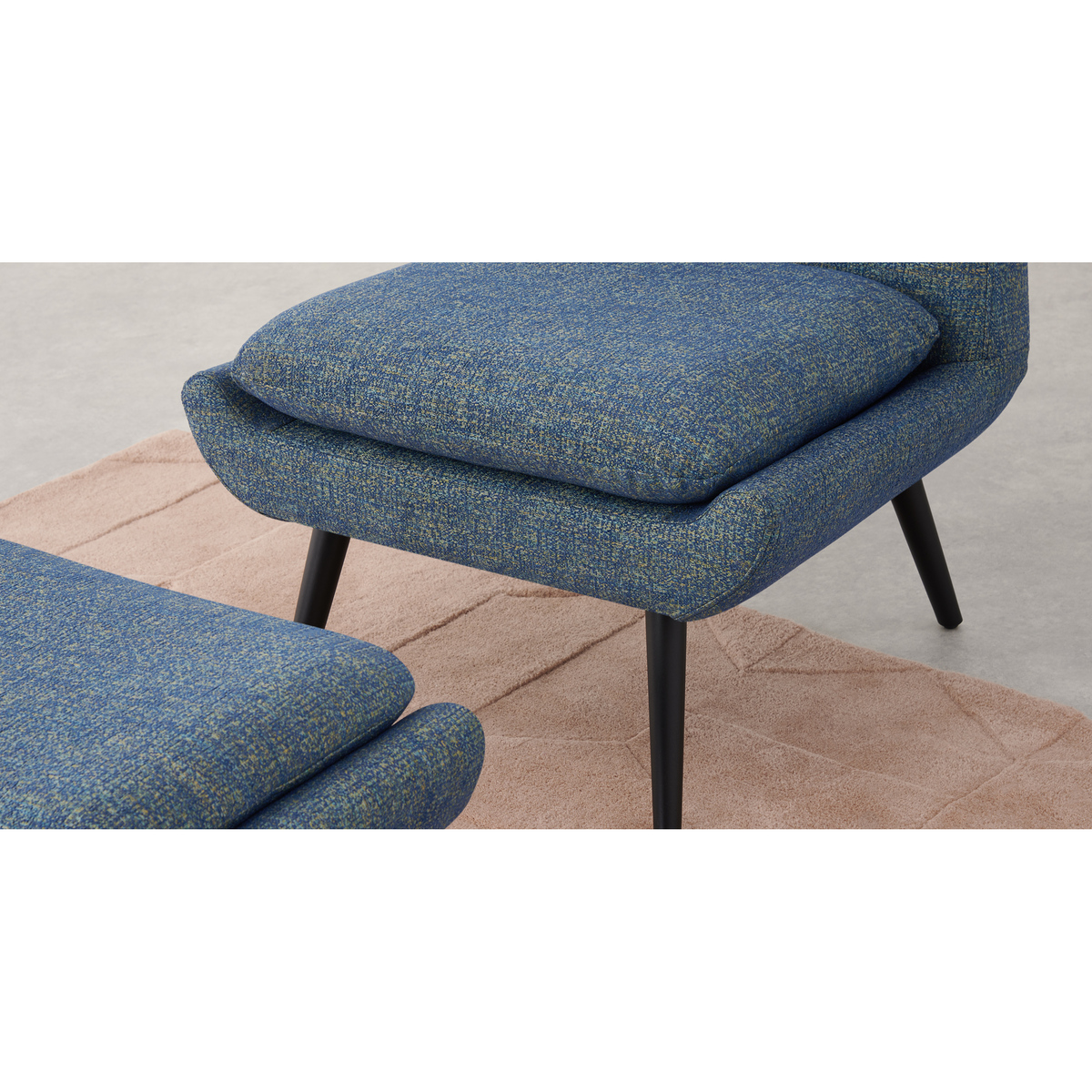 Jonny Accent Armchair, Revival Blue – image 4
