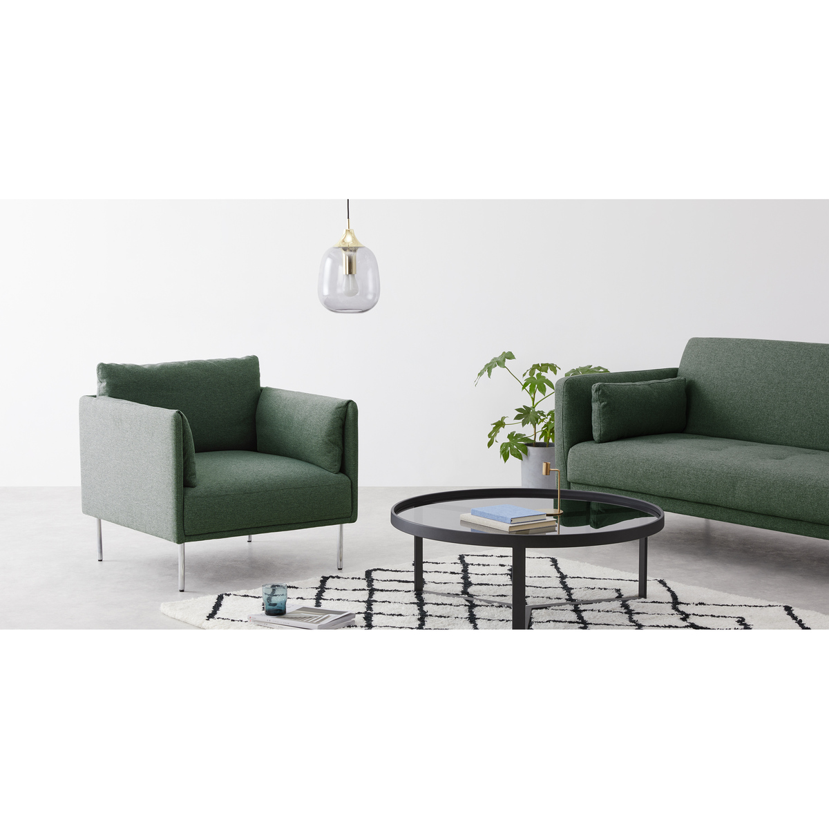 Mitski Accent Armchair, Darby Green – image 3