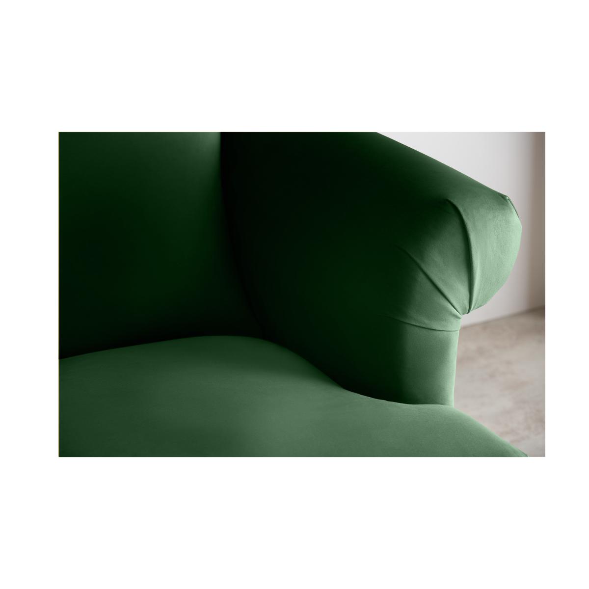 Claudia Loveseat, Forest Green Recycled Velvet – image 12