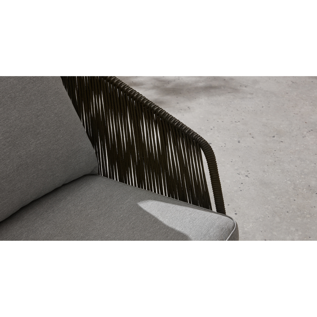 Alif Garden Armchair, Grey Acacia Wood – image 4