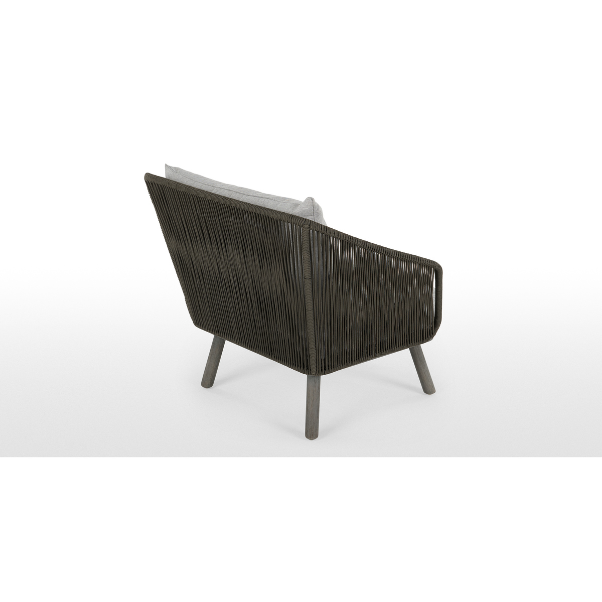 Alif Garden Armchair, Grey Acacia Wood – image 6