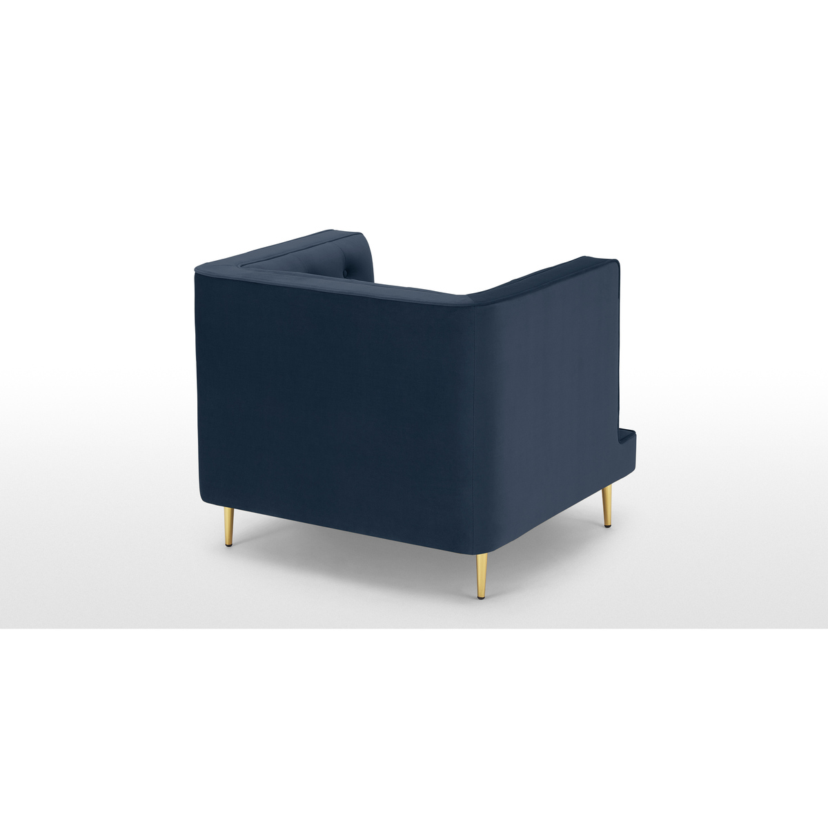 Goswell Armchair, Sapphire Blue Velvet – image 5
