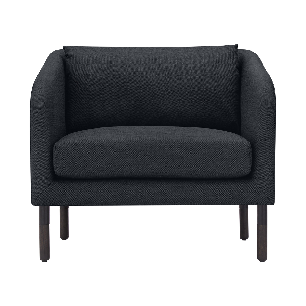Merrick Armchair, Denim Dark Blue Weave – image 2
