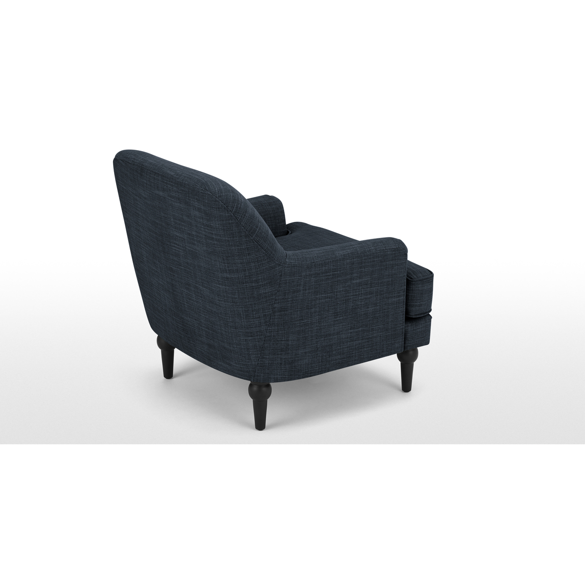 Flynn Armchair, Atlantic Blue Linen Mix – image 5