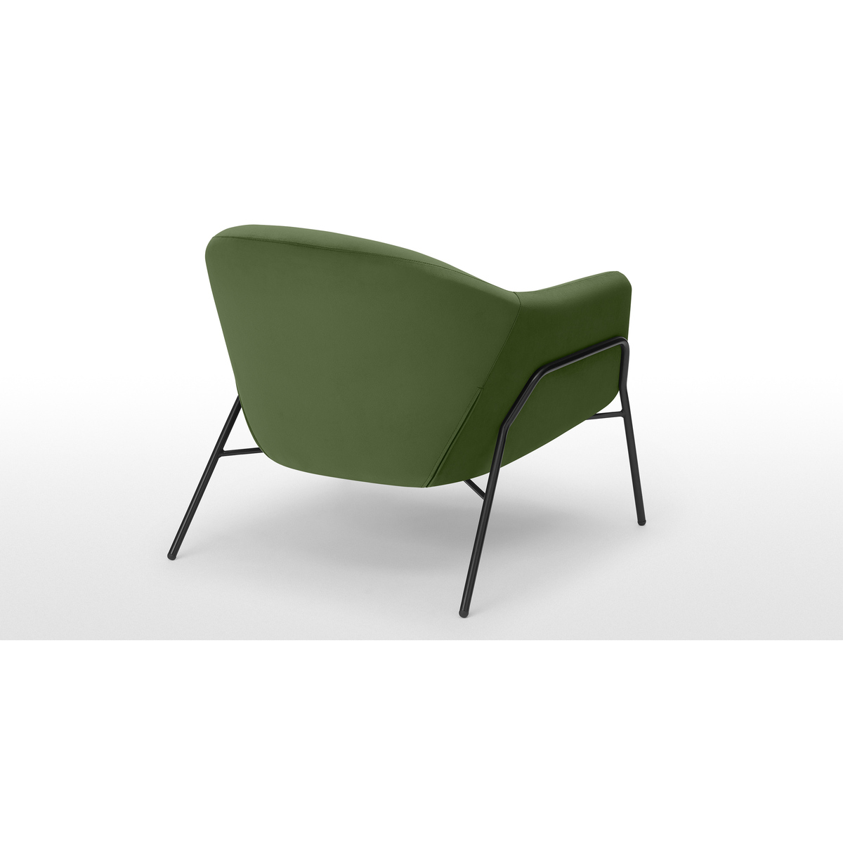 Irma Accent Armchair, Velvet Meadow Green – image 5