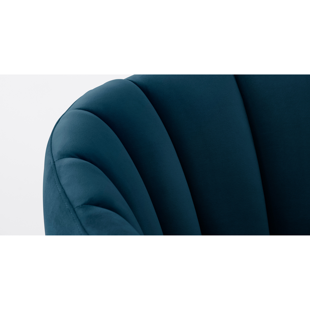 Primrose Accent Armchair, Petrol Teal Velvet – image 5