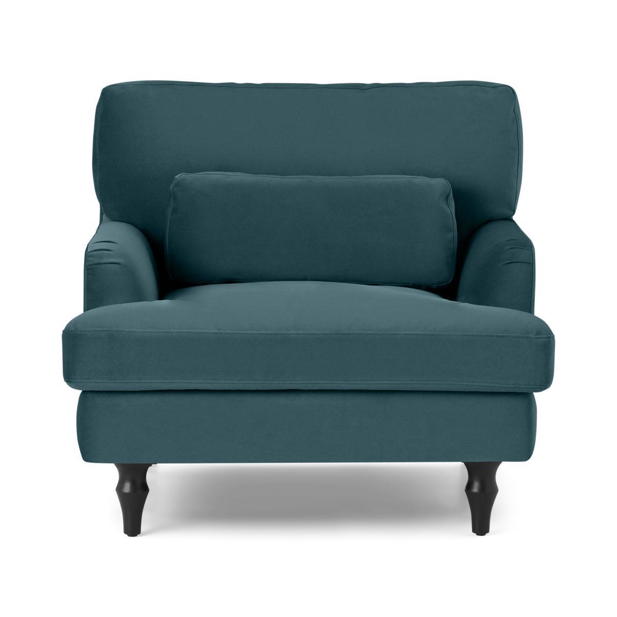 Tamyra Loveseat, Coastal Blue Velvet – image 2